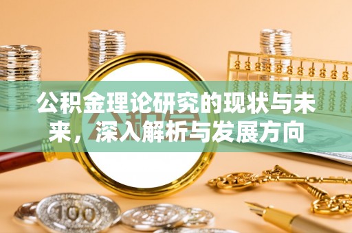 新宾公积金理论研究的现状与未来，深入解析与发展方向
