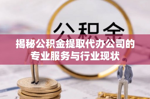 新宾揭秘公积金提取代办公司的专业服务与行业现状