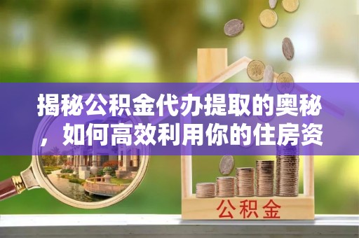 新宾揭秘公积金代办提取的奥秘，如何高效利用你的住房资金