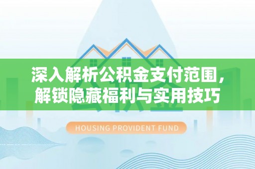 新宾深入解析公积金支付范围，解锁隐藏福利与实用技巧