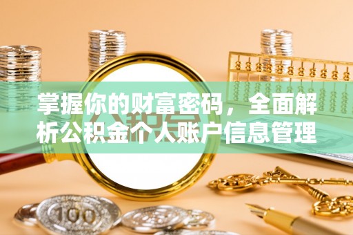 新宾掌握你的财富密码，全面解析公积金个人账户信息管理