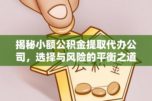 新宾揭秘小额公积金提取代办公司，选择与风险的平衡之道