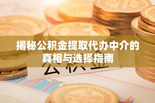 新宾揭秘公积金提取代办中介的真相与选择指南
