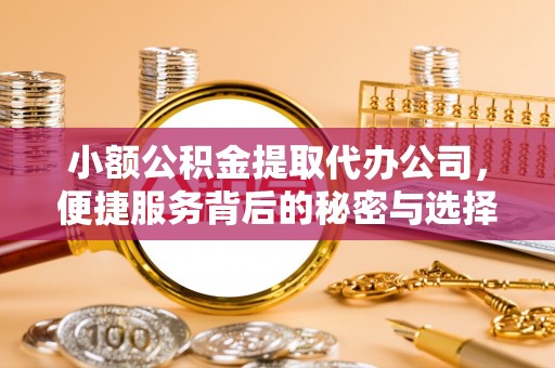 新宾小额公积金提取代办公司，便捷服务背后的秘密与选择指南