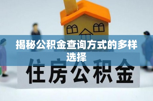 新宾揭秘公积金查询方式的多样选择