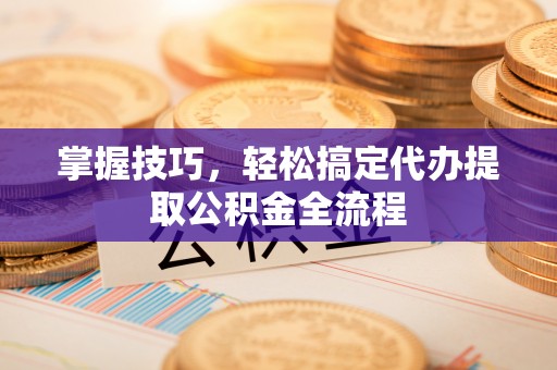 新宾掌握技巧，轻松搞定代办提取公积金全流程