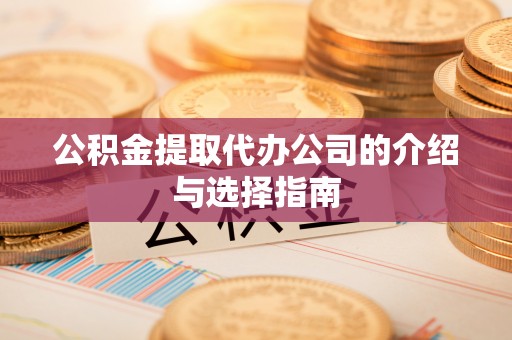 新宾公积金提取代办公司的介绍与选择指南