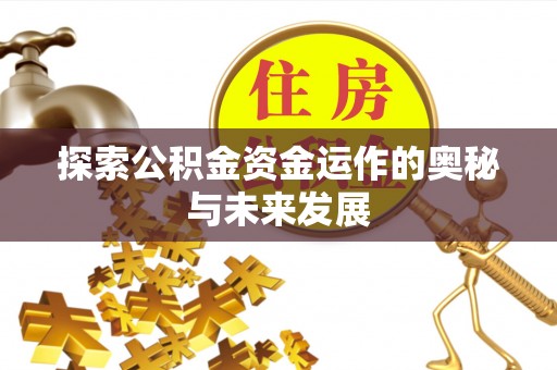 新宾探索公积金资金运作的奥秘与未来发展