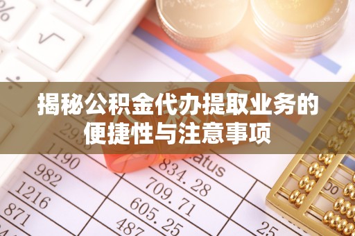 新宾揭秘公积金代办提取业务的便捷性与注意事项