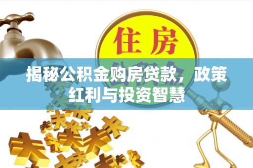 新宾揭秘公积金购房贷款，政策红利与投资智慧