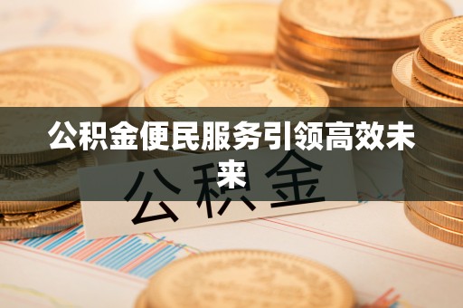 新宾公积金便民服务引领高效未来
