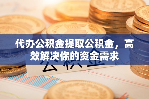 新宾代办公积金提取公积金，高效解决你的资金需求