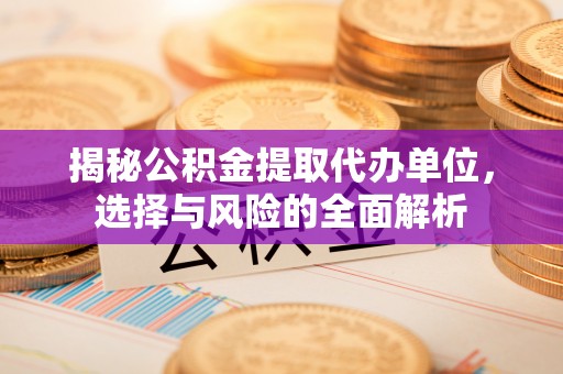 新宾揭秘公积金提取代办单位，选择与风险的全面解析