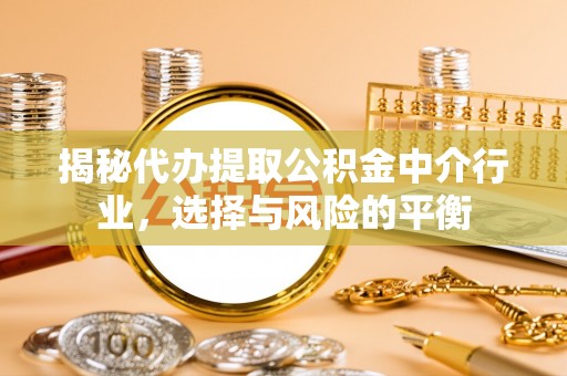 新宾揭秘代办提取公积金中介行业，选择与风险的平衡