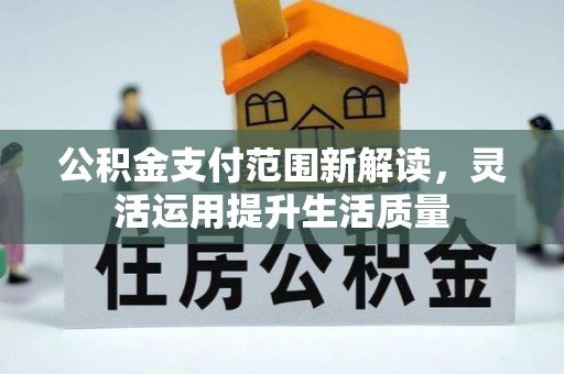 新宾公积金支付范围新解读，灵活运用提升生活质量